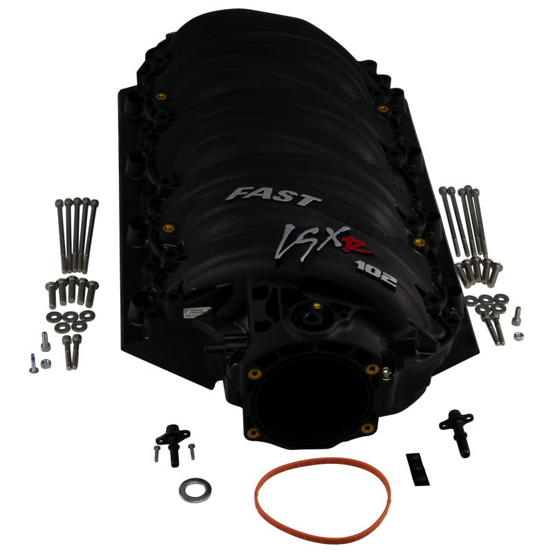 FAST LSXR Manifold, 102mm Rect. Port LS3 Car Black 146102B Photo - Unmounted