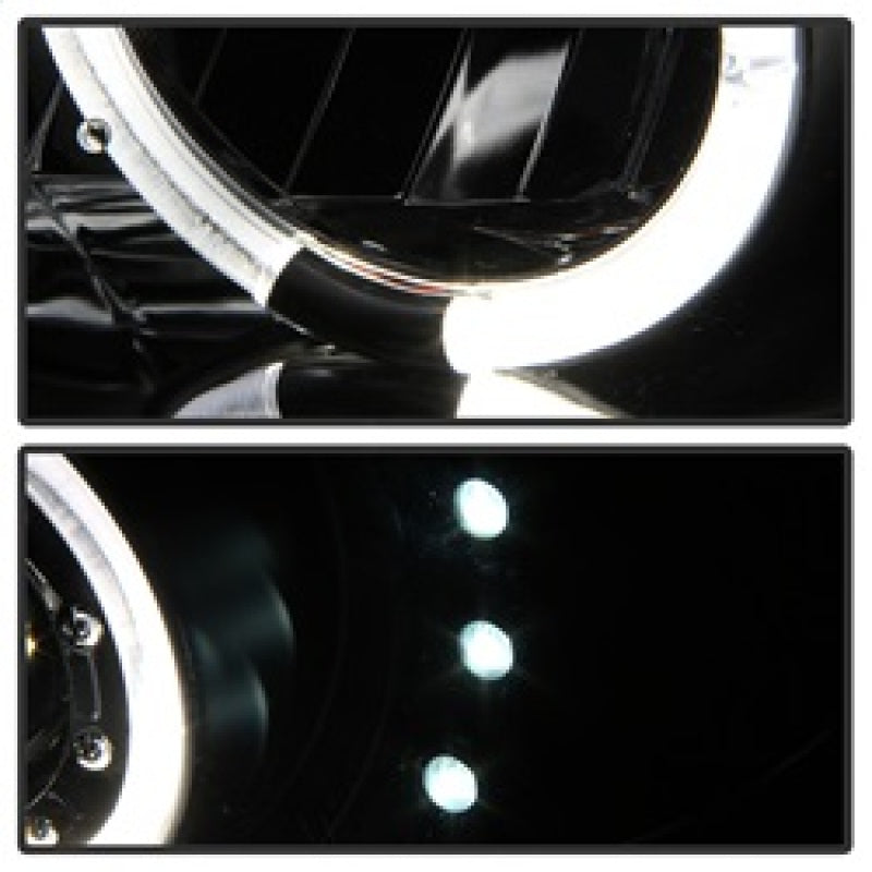 Spyder Chevy Camaro 98-02 Projector Headlights LED Halo LED Blk - Low H1 PRO-YD-CCAM98-HL-BK 5009234 5009234 Photo - Unmounted