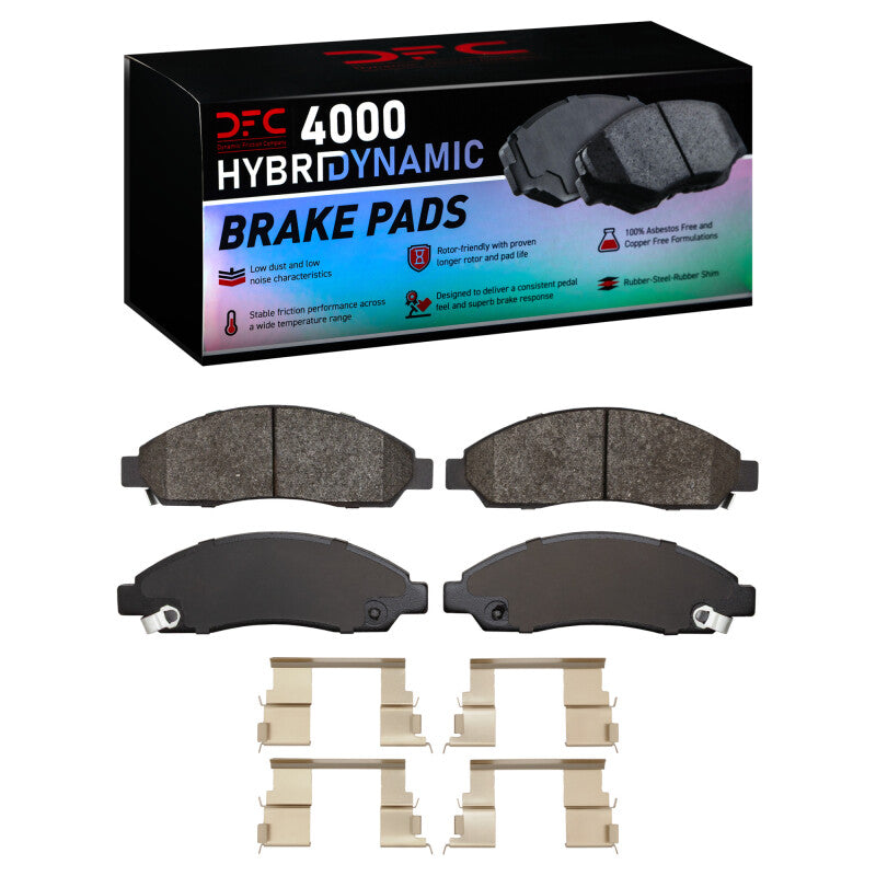 DFC DFC 4000 HybriDynamic Brake Pads Brakes, Rotors & Pads Brake Pads - OE main image