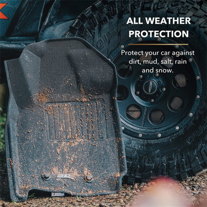 3D MAXpider 21-24 Jeep Wrangler Unlimited 4Xe (Jl) Kagu Black R2 L1JP02421509 L1JP02421509 Photo - Mounted