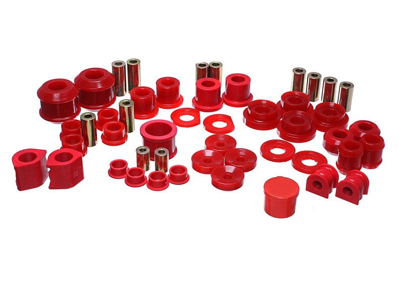 Energy Suspension Master Bushing Set 2006-11 Honda Civic Si Red 16.18114R Photo - Primary