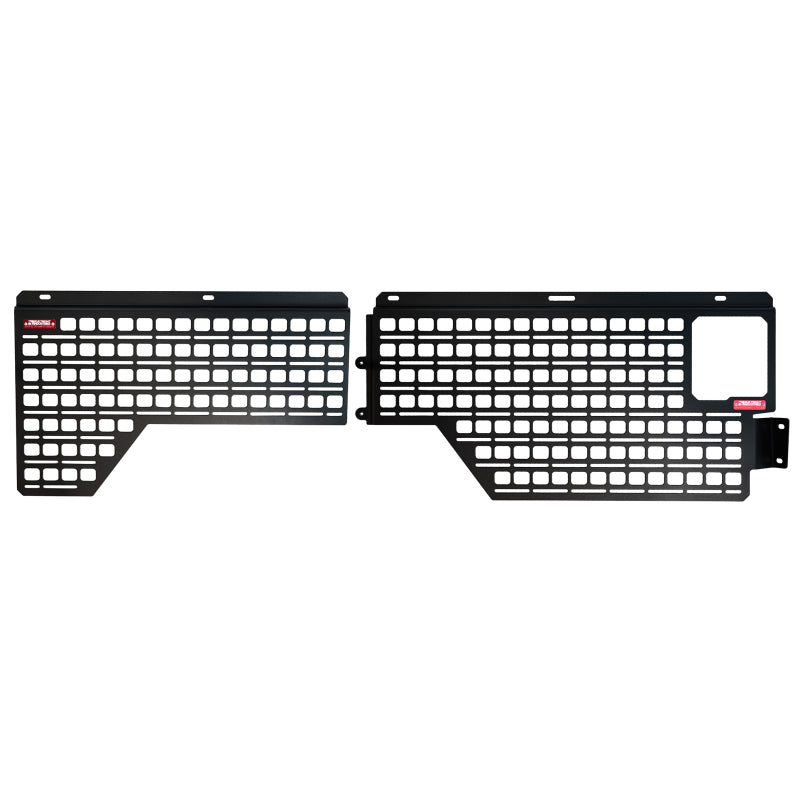 BuiltRight Industries 2022+ Toyota Tundra 5.5ft Bed Bedside Rack Molle Panel System - Passenger Side 102143 102143 Photo - Primary