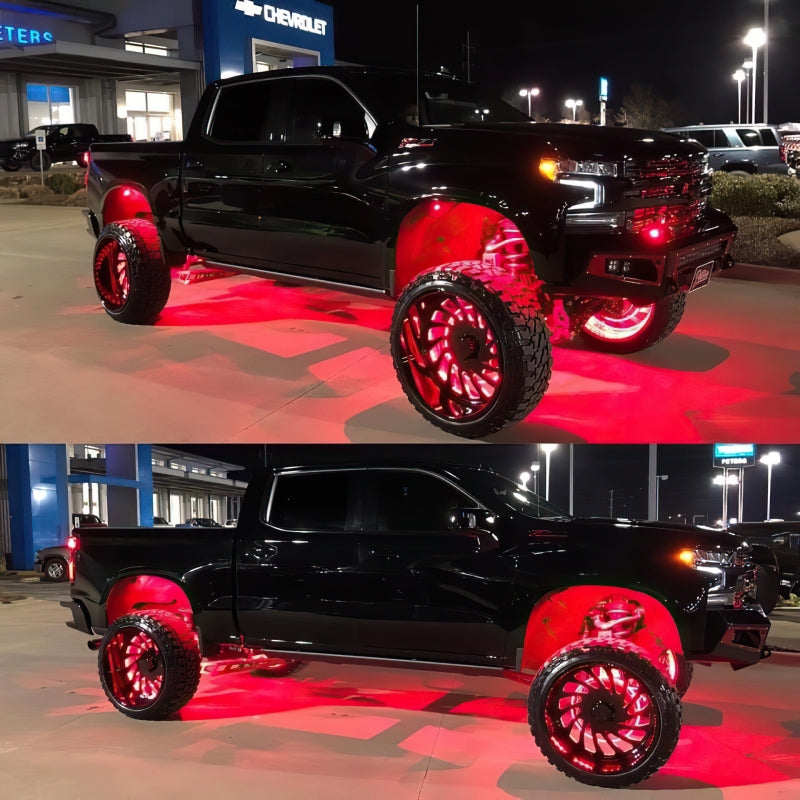 ORACLE Lighting Oracle Bluetooth + RF Underbody Rock Light Kit - 8 PCS - ColorSHIFT 5819-333 5819-333 Photo - lifestyle view