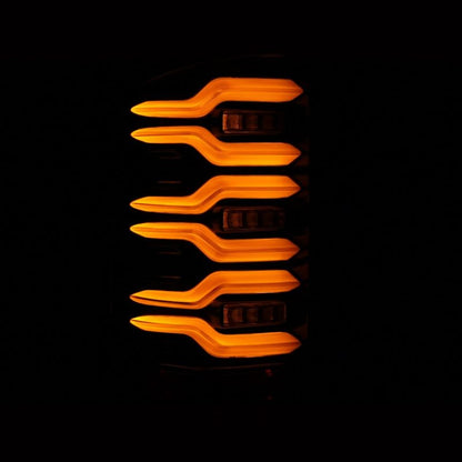 AlphaRex 14-18 GMC Sierra 1500/2500HD/3500HD LUXX-Series LED Tail Lights Alpha-Blk Actv Lgt Seq. Sig 630030 630030 User 4