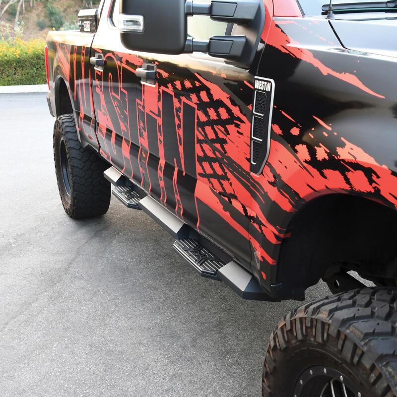 Westin HDX Xtreme Nerf Step Bars 56-23945 Photo - Mounted