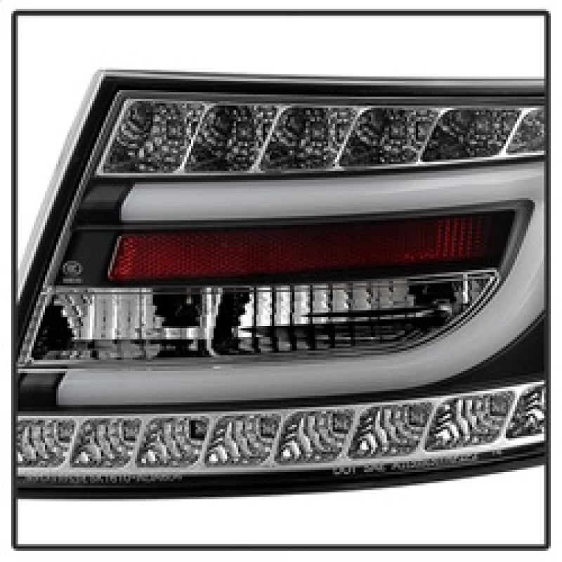 Spyder Audi A6 05-08 4Dr Sedan Only Version 2 Light Bar LED Tail Lights Blk ALT-YD-AA605V2-LBLED-BK 5080769 5080769 Photo - Unmounted