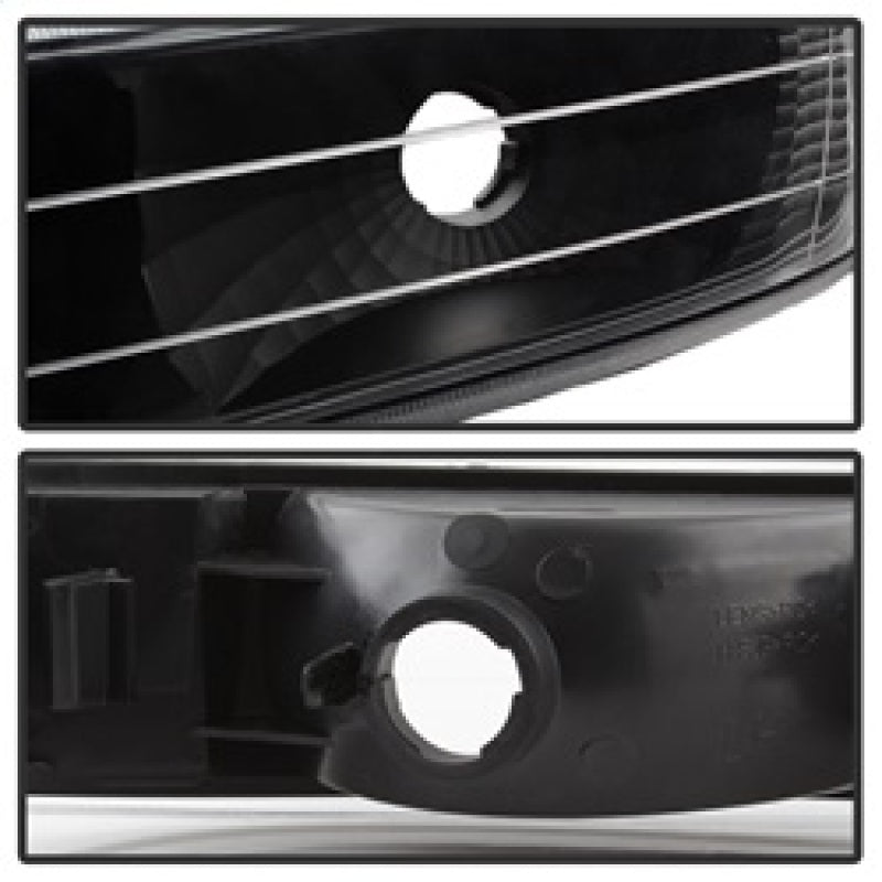 SPYDER Xtune Chevy TahOE 00-06 Amber Crystal Headlights w/ Bumper Lights Black HD-JH-CSIL99-SET-AM-BK 5064219 5064219 Photo - Unmounted