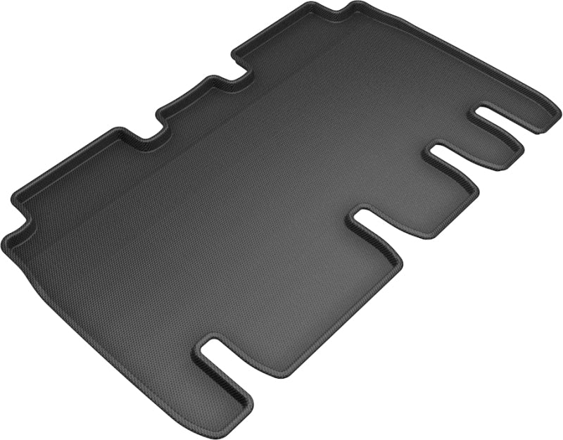 3D MAXpider 2016-2020 Tesla Model X Kagu 2nd Row Floormats - Black L1TL01121509 L1TL01121509 Photo - Primary