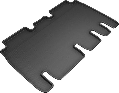 3D MAXpider 2016-2020 Tesla Model X Kagu 2nd Row Floormats - Black L1TL01121509 L1TL01121509 Photo - Primary