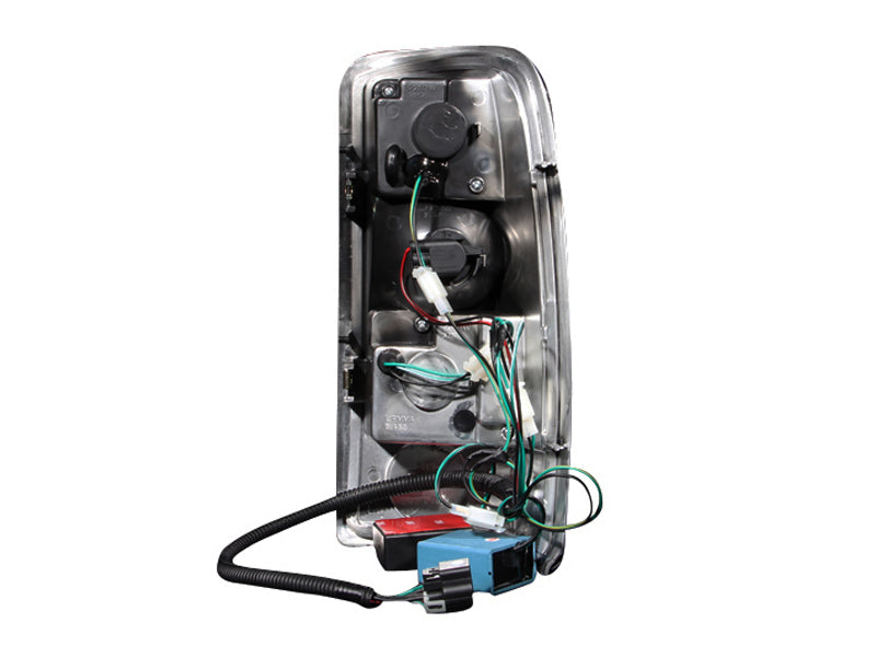 Anzo 2000-2006 Chevrolet Suburban LED Taillights Red/Clear G2 311100 Photo - Unmounted