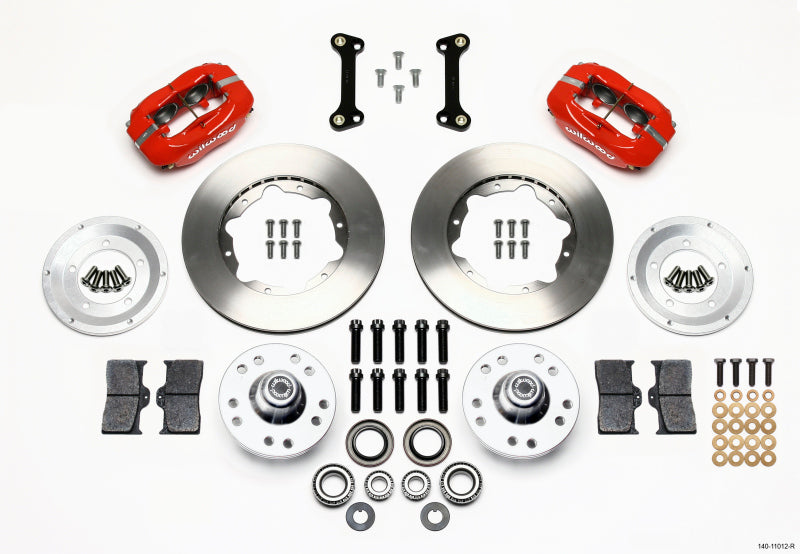 Wilwood Forged Dynalite Front Kit 11.00in Red 82-92 Camaro//Firebird 140-11012-R 140-11012-R Photo - Primary