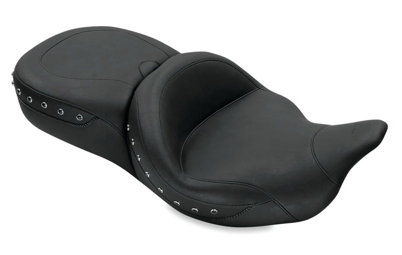 Mustang Motorcycle Mustang 08-21 Harley Electra Glide,Rd Glide,Rd King,Str Glide Super Tour 1PC Seat Blk Pearls - Black 79547 79547 Photo - Primary