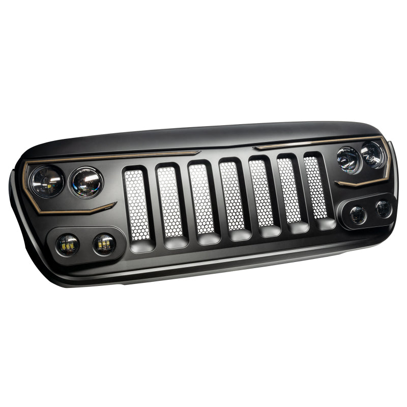 ORACLE Lighting Oracle VECTOR Series Full LED Grille - Jeep Wrangler JL/JT - NA 5837-PRO 5837-PRO Photo - out of package