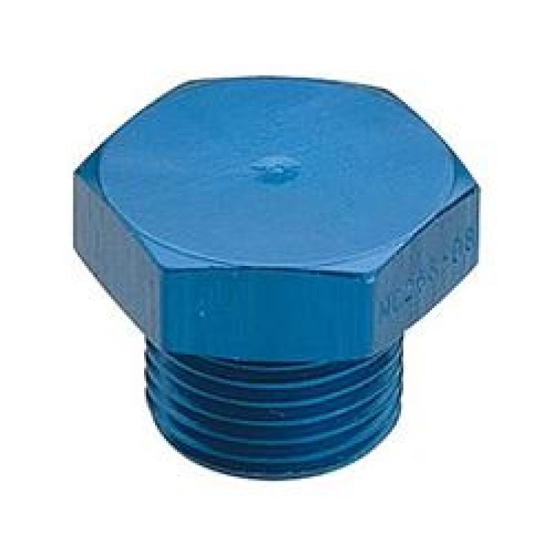 Fragola -3AN Aluminum Flare Port Plug 3/8-24 481403 481403 Photo - Primary