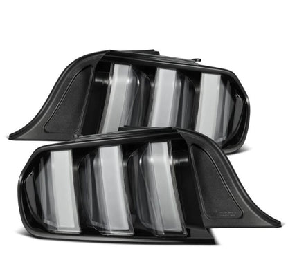 AlphaRex 15-23 Ford Mustang NOVA-Series Prismatic LED Tail Lights Black-Clear 655020 655020 Photo - Primary