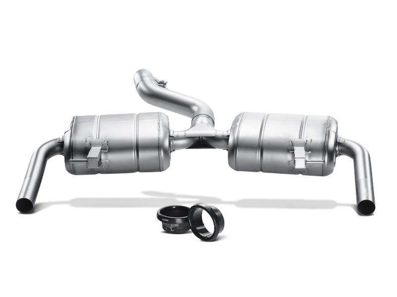 Akrapovic 09-12 Renault Clio III RS 0 Slip-On Line (SS) w/ Carbon Tips MTP-RECL3RSH MTP-RECL3RSH Photo - Primary