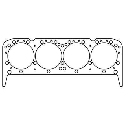 Cometic GM SB 18/23 Deg 4.200in Bore 0.043in Copper Head Gasket (No Steam Holes) C15412-043 C15412-043 Photo - Primary