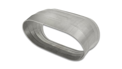 Vibrant 45 Degree Vertical Plane Oval 304SS Pie Cuts Nominal Tube 3.50in 13586 13586 Photo - Primary