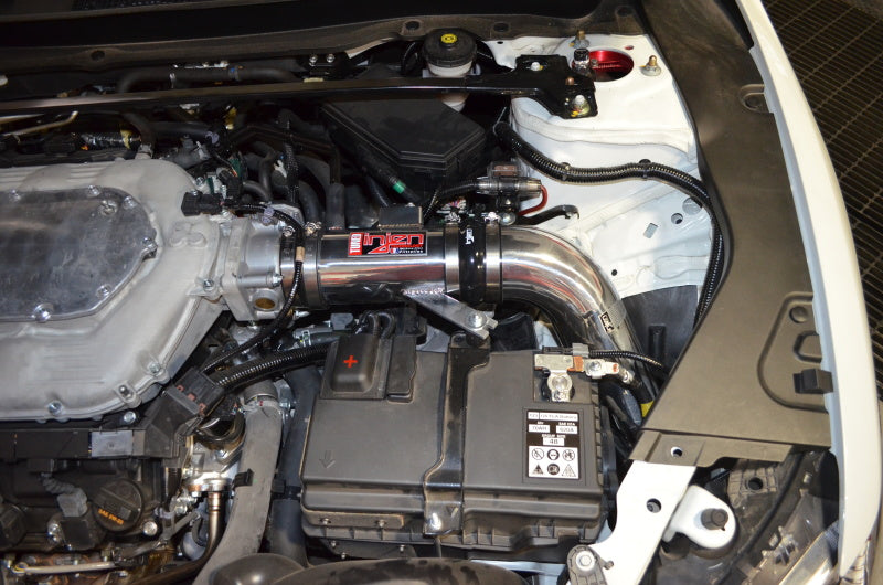 Injen Polished Cold Air Intake 2016 Acura TSX 3.5L V6 SP1480P Photo - Mounted