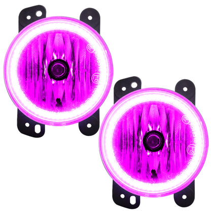 ORACLE Lighting 10-15 Jeep Wrangler JK Pre-Assembled LED Halo Fog Lights -Pink 7159-009 7159-009 Photo - Primary