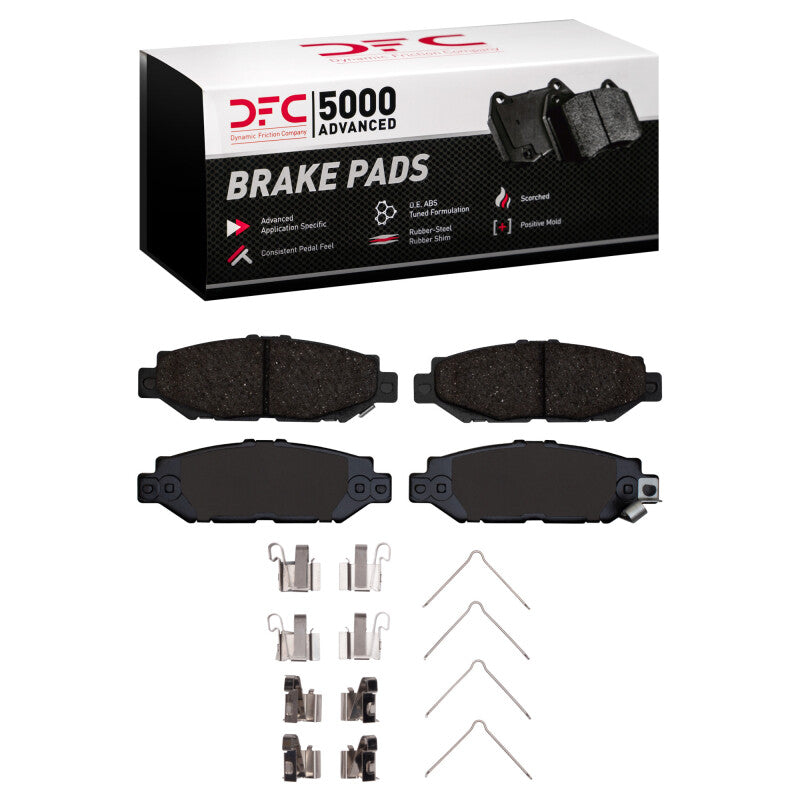 DFC DFC 5000 Advanced Ceramic Brake Pads Brakes, Rotors & Pads Brake Pads - OE main image