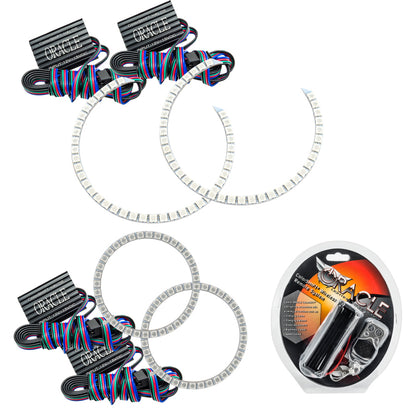 ORACLE Lighting Oracle Mercedes Benz C-Class 08-11 Halo Kit - ColorSHIFT 2291-330 2291-330 Photo - out of package