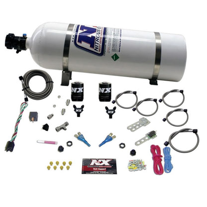 Nitrous Express GM TBI Nitrous Kit (50-125HP) w/15lb Bottle 20218-15 20218-15 Photo - Primary
