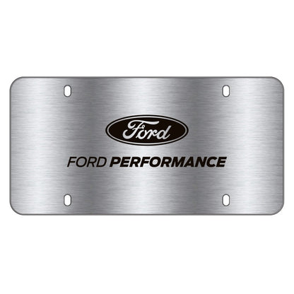 Ford Racing Stainless Steel Marque Plate M-1828-LS M-1828-LS Photo - Primary