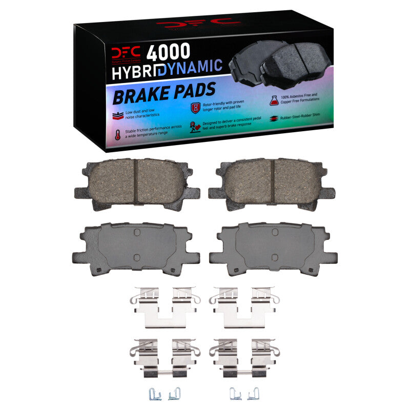 DFC DFC 4000 HybriDynamic Brake Pads Brakes, Rotors & Pads Brake Pads - OE main image