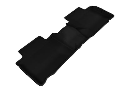 3D MAXpider 2014-2020 Nissan Rogue Kagu 2nd Row Floormats - Black L1NS06821509 L1NS06821509 Photo - Primary