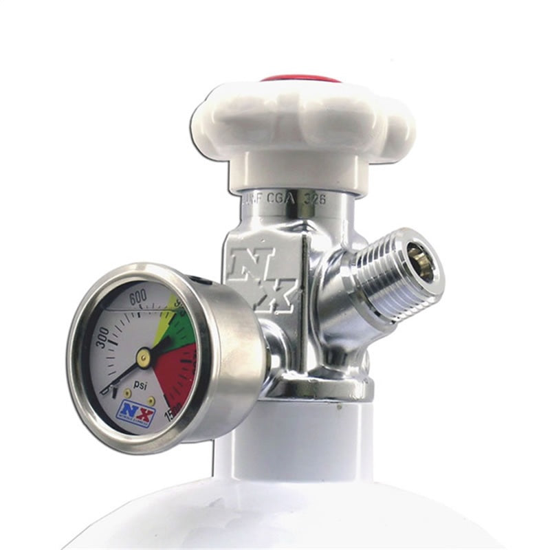 Nitrous Express Brass Bottle Valve for 15lb Bottle 11699-15 11699-15 Photo - Primary