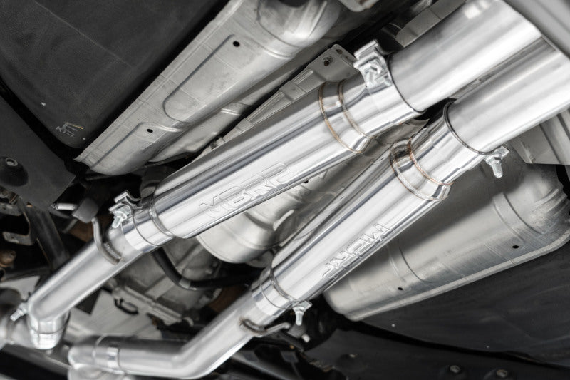 MBRP 16-22 Infiniti Q50 3.0L RWD/AWD 3in Cat-Back Dual Split Rear Street Version T304 S4405304 S4405304 Photo - Close Up