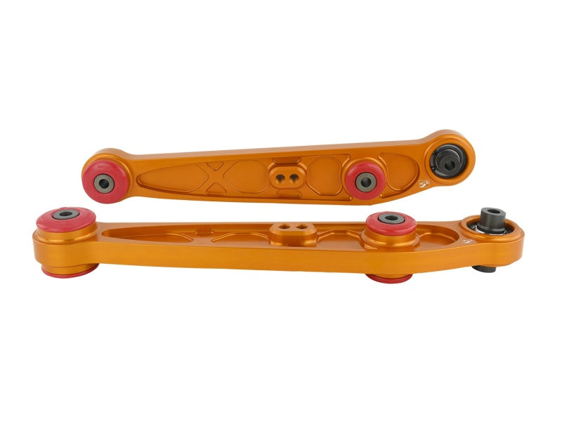 Skunk2 Gold Alpha Series Rear Lower Control Arm Set Honda/Acura EG/DC 542-05-1110 Photo - Unmounted