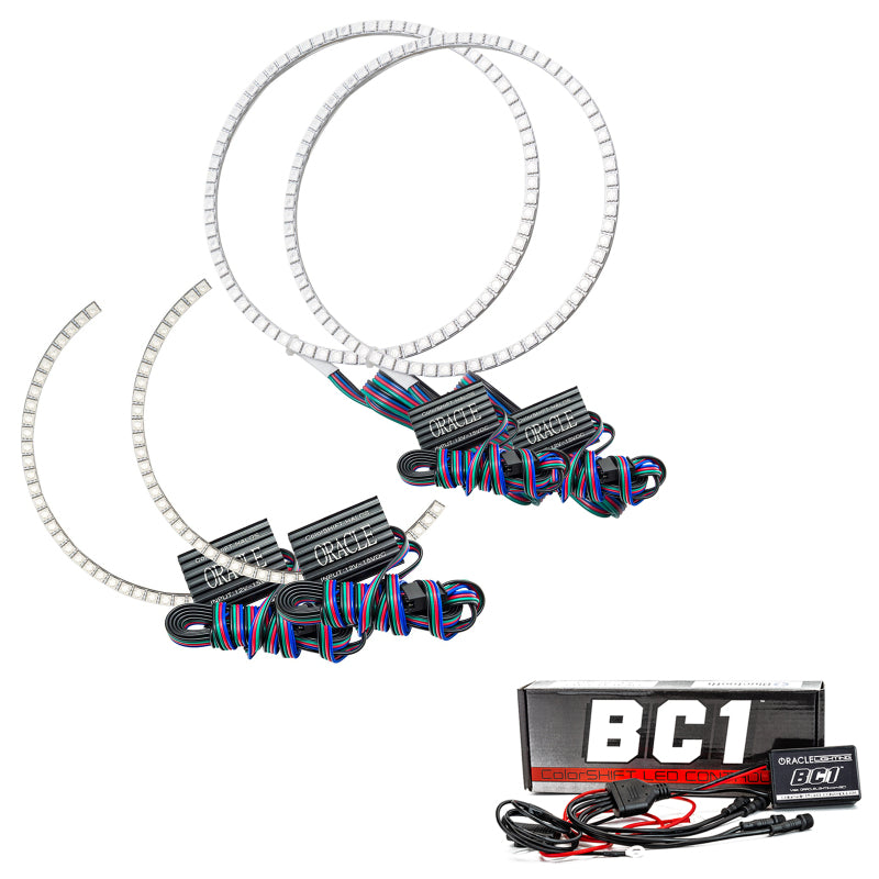 ORACLE Lighting Oracle Toyota Tundra 14-17 Dual Halo Kit - ColorSHIFT w/ BC1 Controller 2381-335 2381-335 Photo - Primary