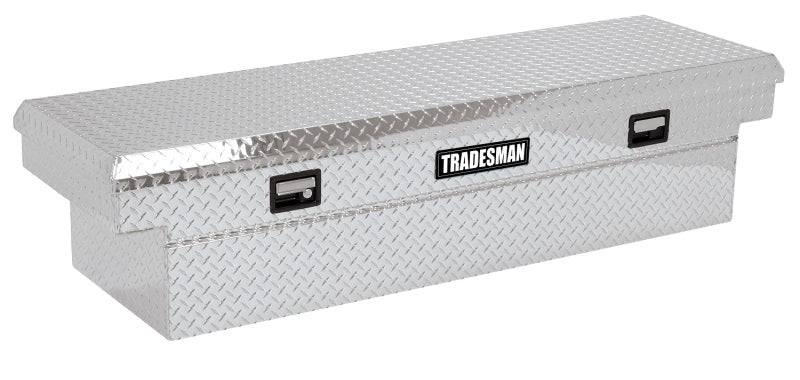 Tradesman Aluminum Single Lid HD 28 Cross Bed Truck Tool Box Deep Well (72in.) - Brite 9305DB