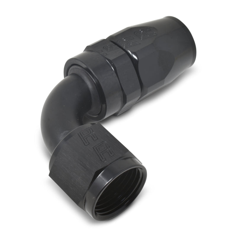 Russell Performance -4 AN Black 90 Degree Full Flow Hose End 610155 610155 Photo - out of package