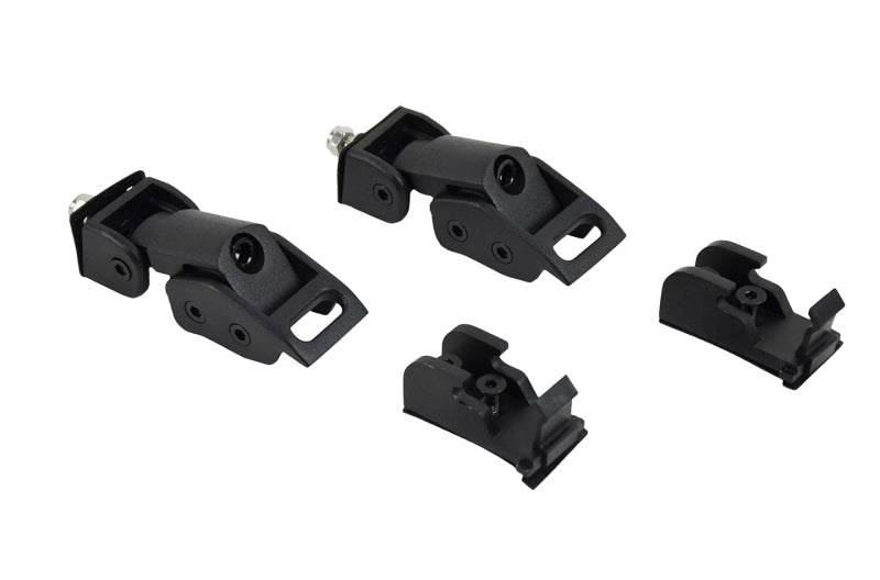 Kentrol 97-06 Jeep Wrangler TJ Hood Catch Kit - Textured Black 80705 80705 Photo - Primary