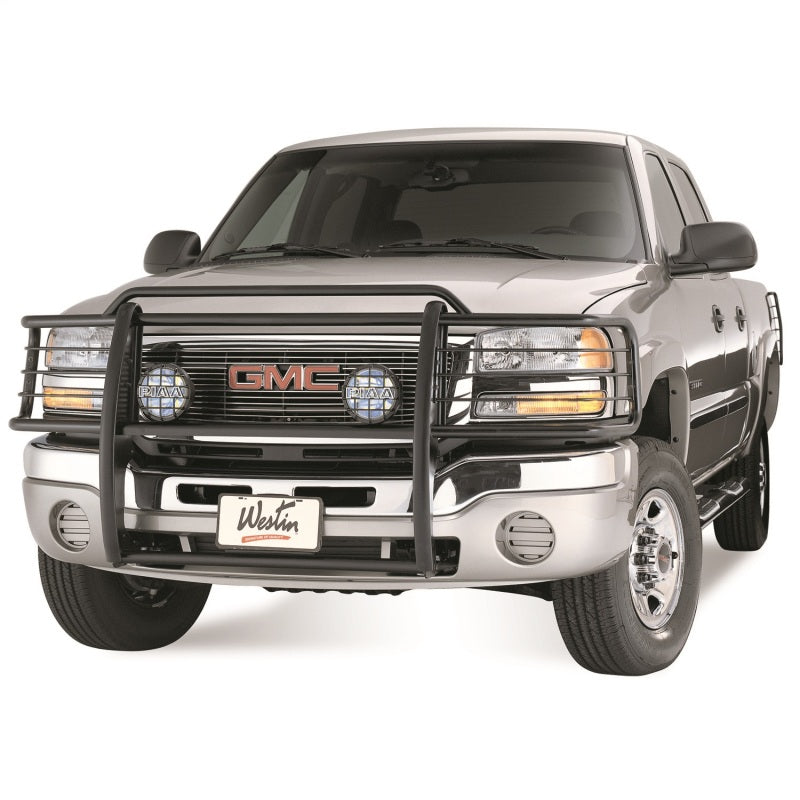 Westin 2003-2007 GMC Sierra Classic 2500HD/3500 Sportsman Grille Guard - Black 40-1265 40-1265 Photo - Mounted
