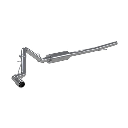 MBRP 2019+ Chevrolet/GMC Silverado & Sierra 1500 3inch Cat Back Single Side Exit Aluminized Exhaust S5087AL S5087AL Photo - Primary