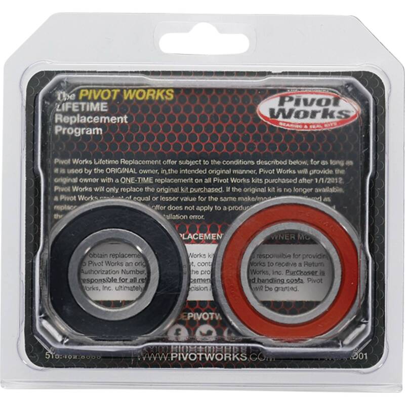 Pivot Works Yamaha Wheel Bearing Kit Premium Bearings 25-1543-P 25-1543-P Photo - Primary
