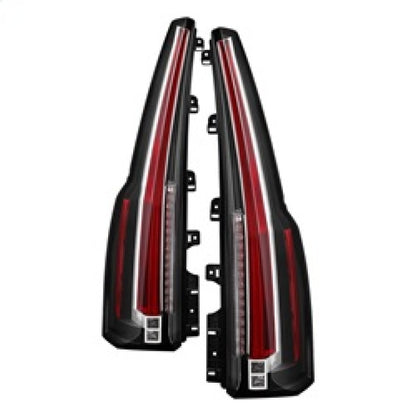 SPYDER xTune GMC Yukon 15-17 LED Tail Lights (Escalade Style) - Black ALT-JH-GY15-2IN1LED-BK 9039775 9039775 Photo - Primary