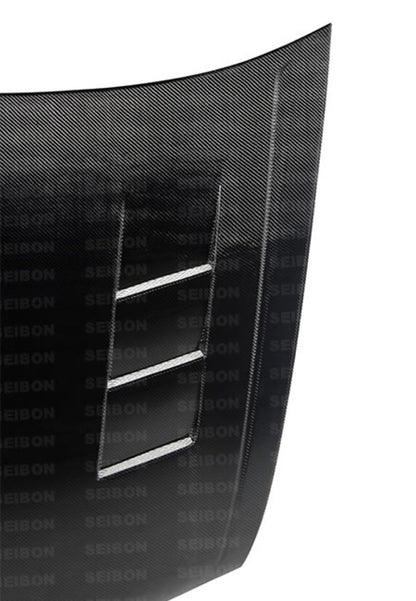 Seibon 08-10 Honda Accord 4 Door TS Carbon Fiber Hood HD0810HDAC4D-TS HD0810HDAC4D-TS Photo - Primary