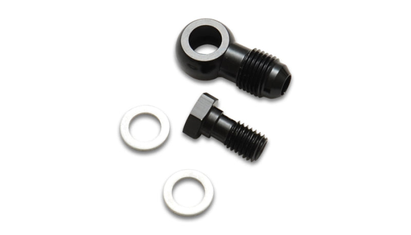 Vibrant -4AN Male Banjo Fitting 10mm x 1.25 Metric Aluminum + 2 Washers 11516 11516 Photo - Primary