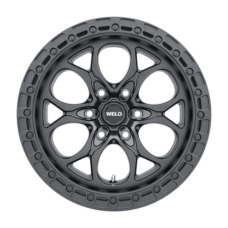 Weld Ledge Six W108 20x9 / 6x139.7 BP / 5 In BS Satin Black Wheel W10809084500 W10809084500 User 1