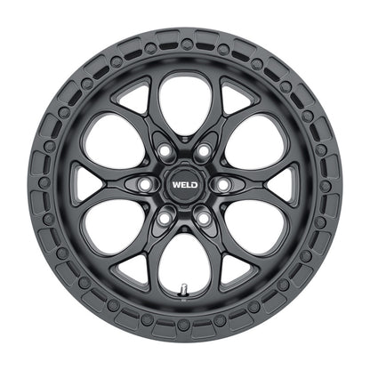 Weld Ledge Six W108 20x9 / 6x139.7 BP / 5 In BS Satin Black Wheel W10809084500 W10809084500 User 1