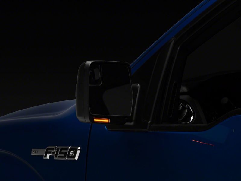 Raxiom 04-14 Ford F-150 Axial Series Sequential Side Mirror LED Turn Signals- Smoked T545498 T545498 Photo - Close Up