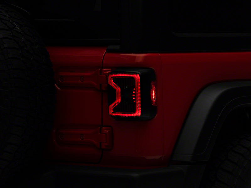 Raxiom 18-23 Jeep Wrangler JL LED Tail Lights- Blk Housing (Smoked Lens) J137647-JL J137647-JL Photo - Primary