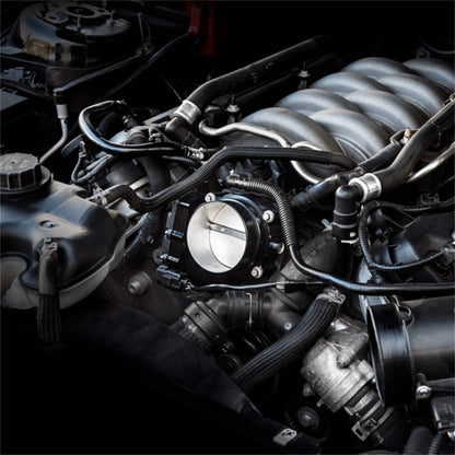 Grams Performance Dbw Electronic 85mm Throttle Body 11-14 Ford Mustang GT / F-Series 5.0 G09-04-0100 Photo - Mounted