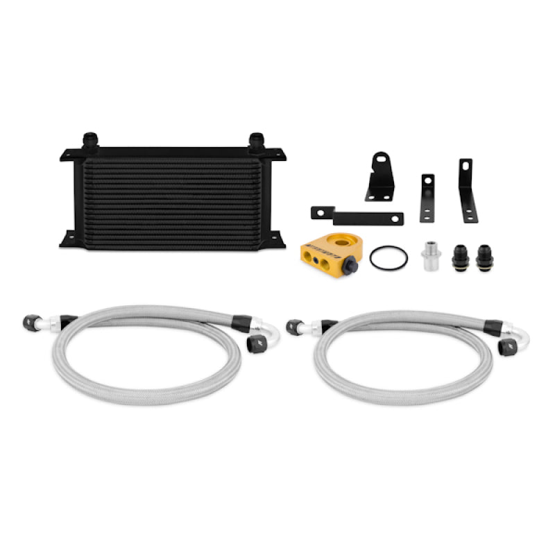 Mishimoto Thermostatic Oil Cooler Kit - Black 2000-2009 Honda S2000 MMOC-S2K-00TBK Photo - Primary