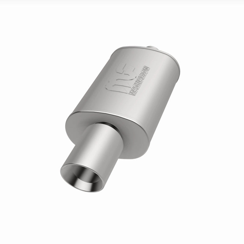 MagnaFlow 5" X 8" Oval Center/Center Performance Muffler With Tip 14829 360 Degree Image Set